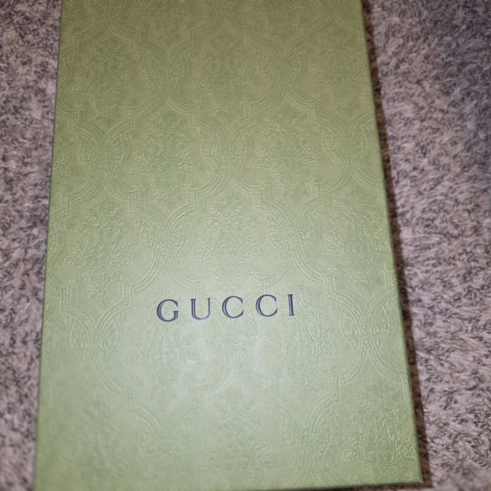 Gucci Green Embossed Box